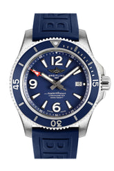 Breitling Superocean 44Blue Rubber A17367D81C1S1 Watch
